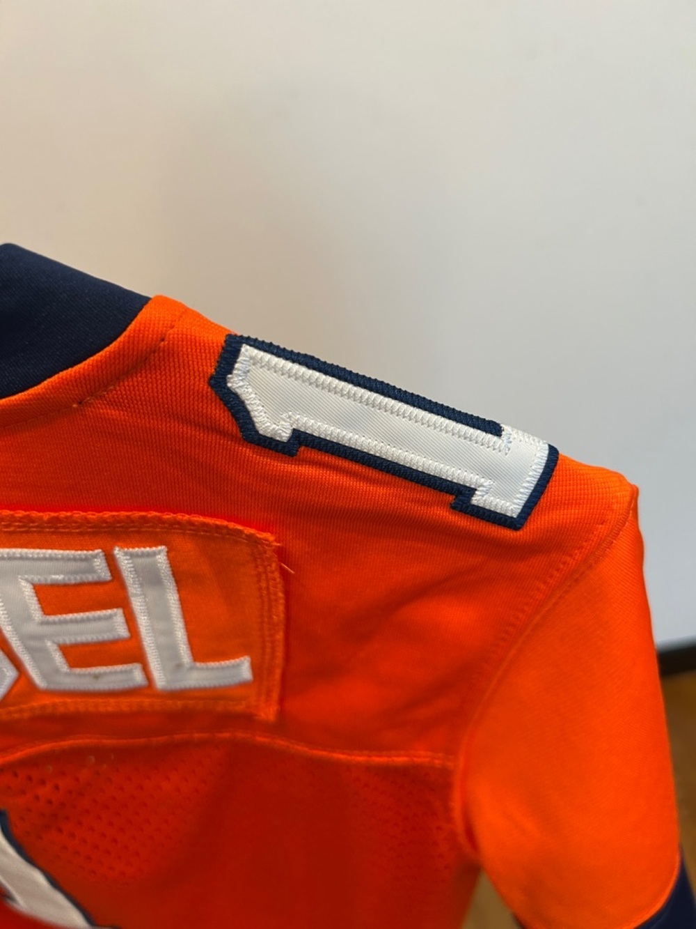 Headgear classic Chapman Kids' Orange Athletic Jersey - Number 1 medium new - Picture 8 of 9